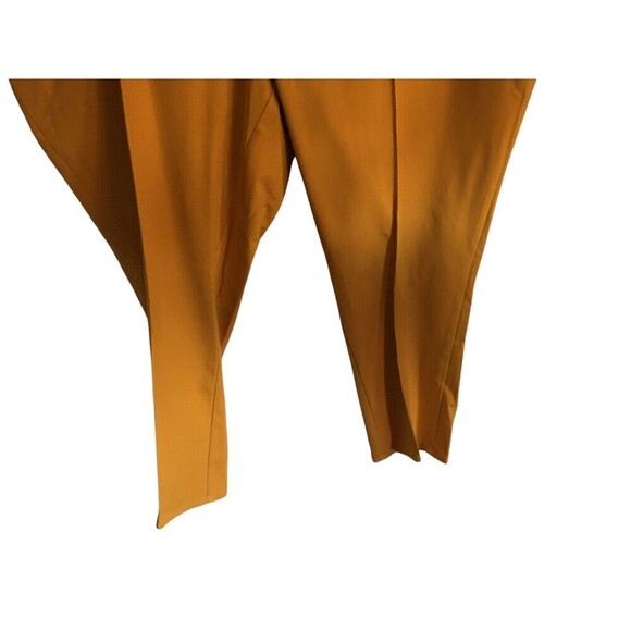 Isaac Mizrahi Pants Women's Size 32 WP Yellow Stretch Pull On Plus Petite - Picture 3 of 5